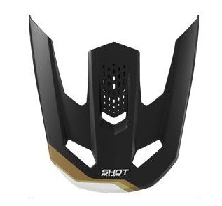 Helmet peak SHOT SPEED ATOMIC gold matt