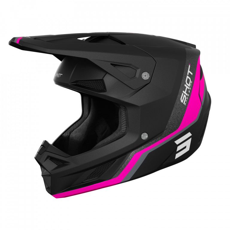 Helmet SHOT SPEED ATOMIC pink matt 2XL