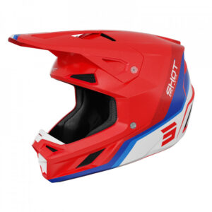 kaciga SHOT SPEED ATOMIC crvena biserni 2XL