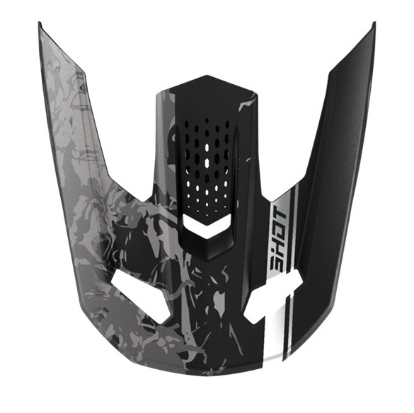 Helmet peak SHOT SPEED BATTLE black matt