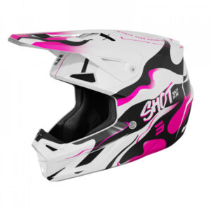 kaciga SHOT SPEED BEAST ružičasta biserni 2XL