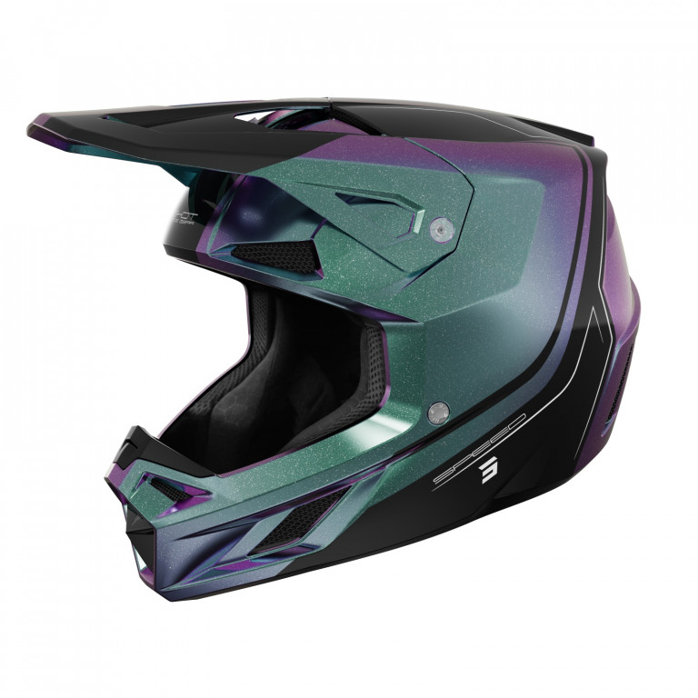 Helmet SHOT SPEED FURY cameleon pearly 2XL