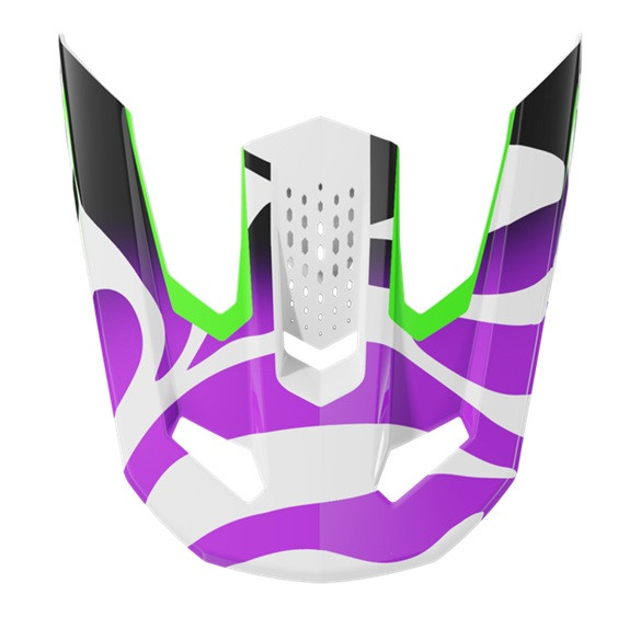 Helmet peak SHOT SPEED GHOST purple glossy