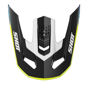 Helmet peak SHOT SPEED HYBRID neon yellow glossy