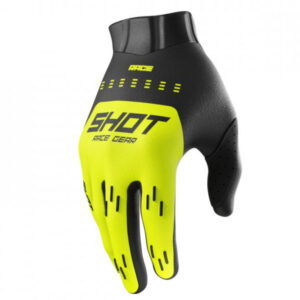 Rukavice SHOT RACE KID EVO neon yellow 04/05