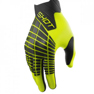 Rukavice SHOT CORE MAX neon yellow 07