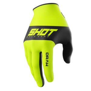 Rukavice SHOT DRAW KID SKY neon yellow 04/05