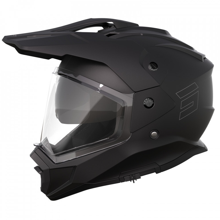 Helmet SHOT TREK MAX VISION SOLID black matt 2XL