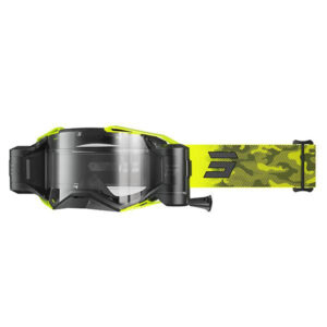 Goggles SHOT LITE ROLL-OFF PATROL neon yellow matt