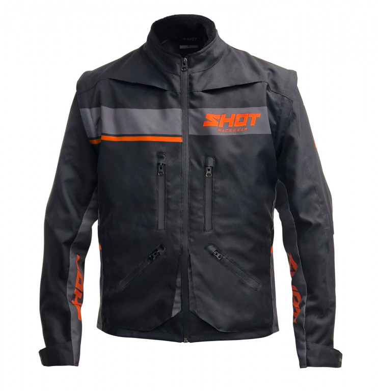 Jacket SHOT CONTACT ASSAULT 2.0 black / orange 2XL