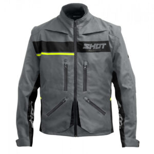 Jacket SHOT CONTACT ASSAULT 2.0 grey / neon yellow 3XL