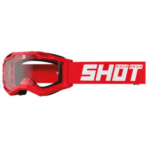 moto naočale SHOT ROCKET dječji 2.0 SOLID crvene sjajne