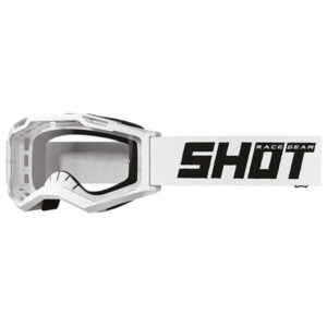 moto naočale SHOT ROCKET dječji 2.0 SOLID sjajne bijele