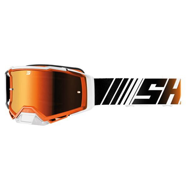 Goggles SHOT CORE STRIPE orange glossy