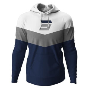Hoodie SHOT STRIPE navy 2XL