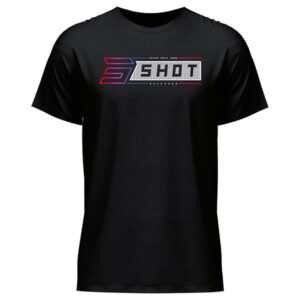 Odjeća za slobodno vrijeme T-košulja SHOT GRADIENT Crni 2XL
