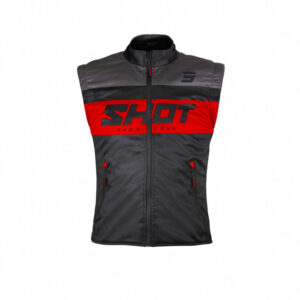 štitnik prsa zaštitni prsluk SHOT LITE crna / crvena 2XL