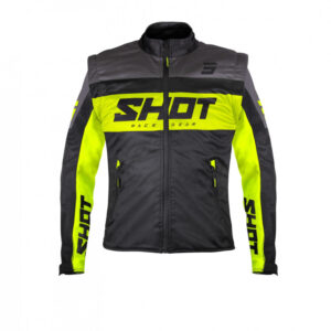 Jacket SHOT SOFTSHELL LITE black / neon yellow 2XL