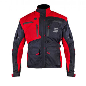 Moto jakna SHOT RACETECH crna / crvena 2XL