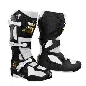 Čizme SHOT RACE 6 black / white / gold 39