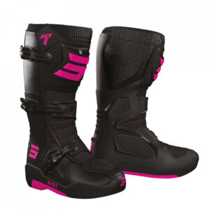 Čizme SHOT RACE 4 black / pink 39