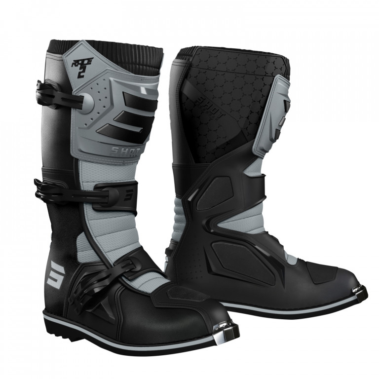 Čizme SHOT RACE 2 black / grey 39