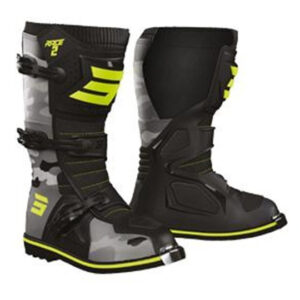 Čizme SHOT RACE 2 KID camo / neon yellow 30