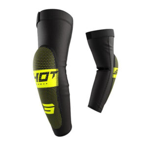 Elbow guards SHOT AIRLIGHT black / neon yellow M/L