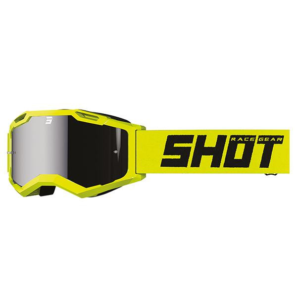 Goggles SHOT ASSAULT 2.0 SOLID IRIDUM neon yellow glossy