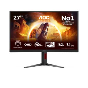 AOC CQ27G4Z2 27″, DP, 2xHDMI, 260/400Hz, QHD