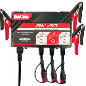 3 channels bank BS-BATTERY (suitable also for Lithium) 12V 2A