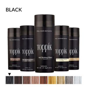 Toppik vlakna za kosu, Black / Crna (velika 27,5 g, do 50 nanosa)