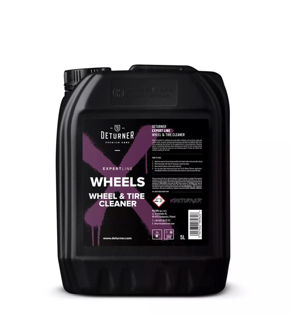Deturner WHEELS & TIRE CLEANER 5l - Slika 2