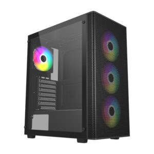FSP M220, ARGB, 1xU3, 2xU2, crno