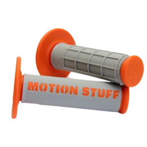 Motocross supersoft grip MOTION STUFF Grey/Orange