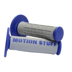 Motocross supersoft grip MOTION STUFF Grey/Blue