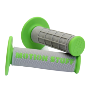 Motocross supersoft grip MOTION STUFF Grey/Green
