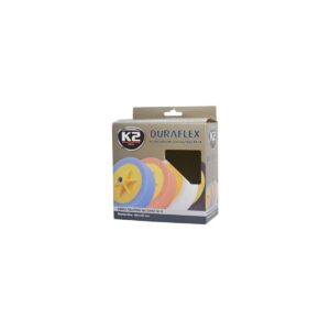 K2 DURAFLEX POLISHING SPONGE WITH HAND PLATE 150 x 50 mm BLACK