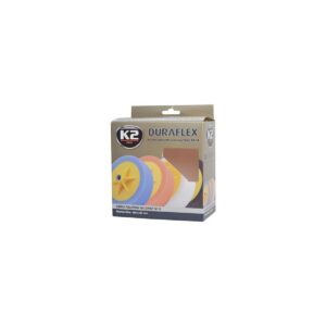 K2 DURAFLEX POLISHING SPONGE WITH HAND PLATE 150 x 50 mm ORANGE