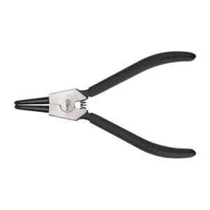 NEO Kliješta za seger prstenove 135 mm, vanjska, savijena, CrMo, raspon 10 – 25 mm, promjer vrha 1,5 – 2,0 mm