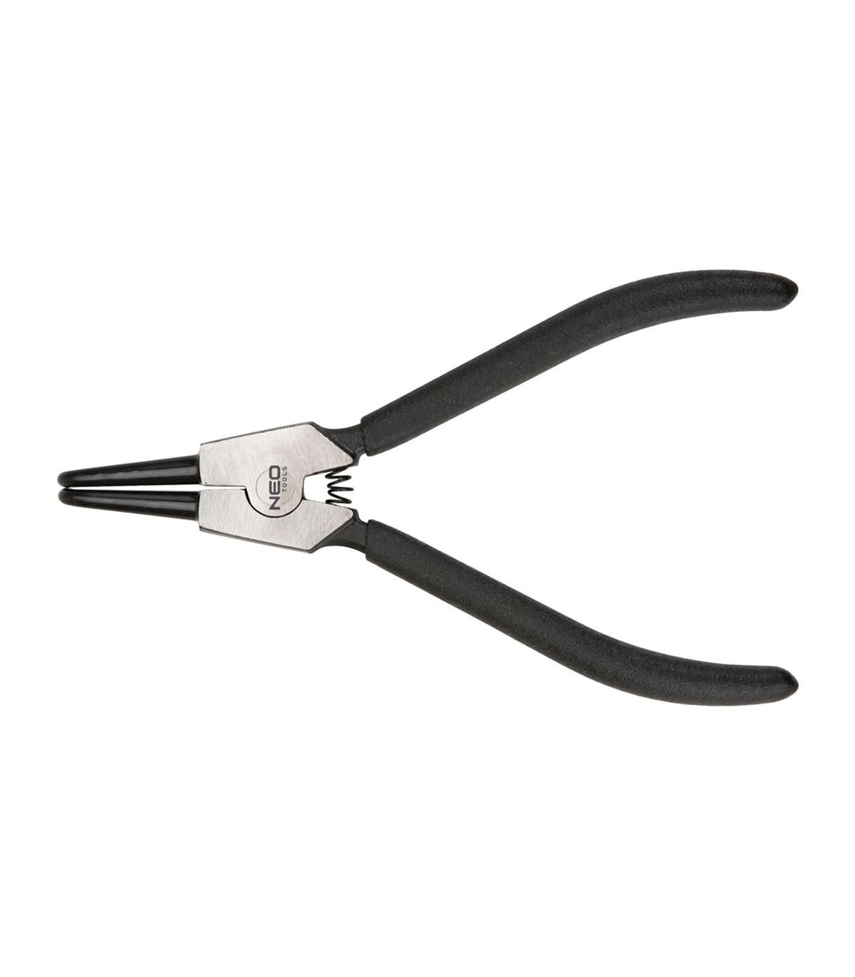 NEO Kliješta za seger prstenove 135 mm, vanjska, savijena, CrMo, raspon 10 - 25 mm, promjer vrha 1,5 - 2,0 mm