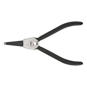 NEO Kliješta za seger prstenove 140 mm, vanjska, s fiksnim vrhom, CrMo, raspon 10-25 mm, promjer vrha 1,5 – 2,0 mm