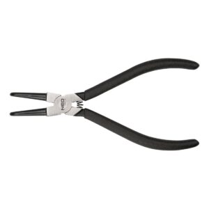 NEO Kliješta za seger prstenove 180 mm, unutarnji vrhovi, CrMo, raspon 19 – 60 mm, promjer vrha 1,8 – 2,5 mm