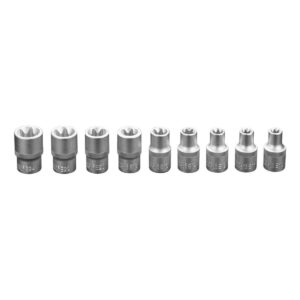 NEO Nasadni ključevi 1/2 Torx, Set 9 kom