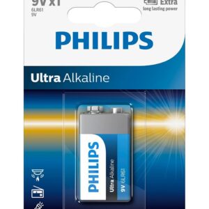 Philips baterija 6LR61E1B, 9V