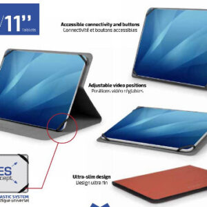 Port navlaka za tablet Noumea II 9/11″, siva