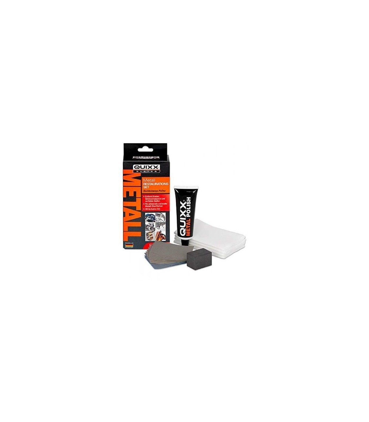 Quixx - Metal Restoration Kit polishing set for metal renovation 50ml
