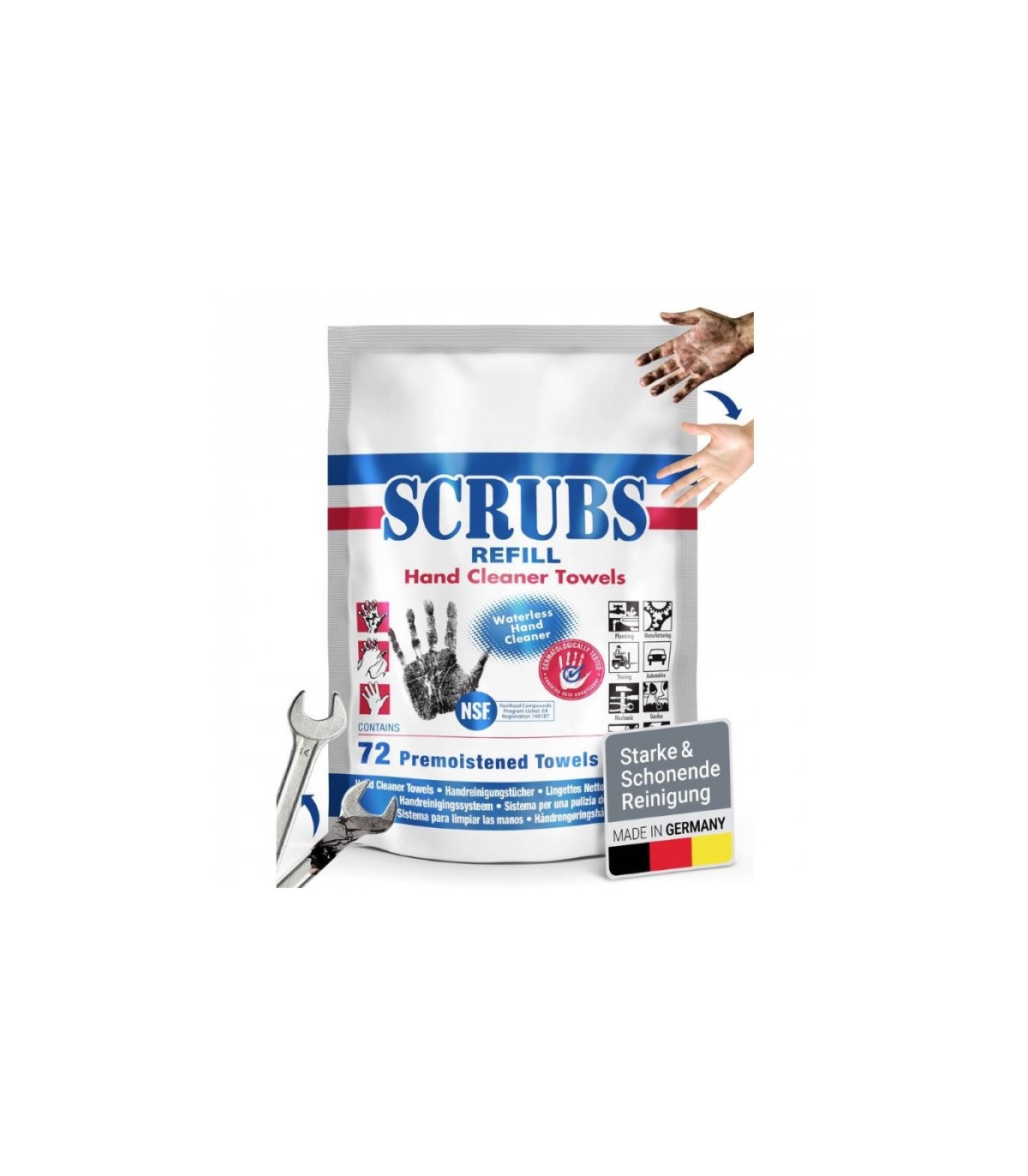 SCRUBS Refill Pack 72 kom - Slika 2