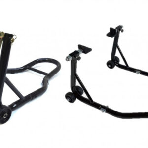Set front + rear paddock stand MOTION STUFF with L support