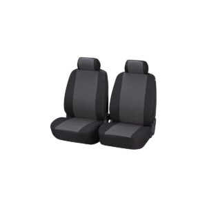 Walser Car Seat Covers Pineto grey for 2 Front Seats